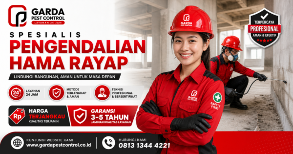 Jasa Anti Rayap Bekasi – Solusi Pest Control Profesional & Bergaransi