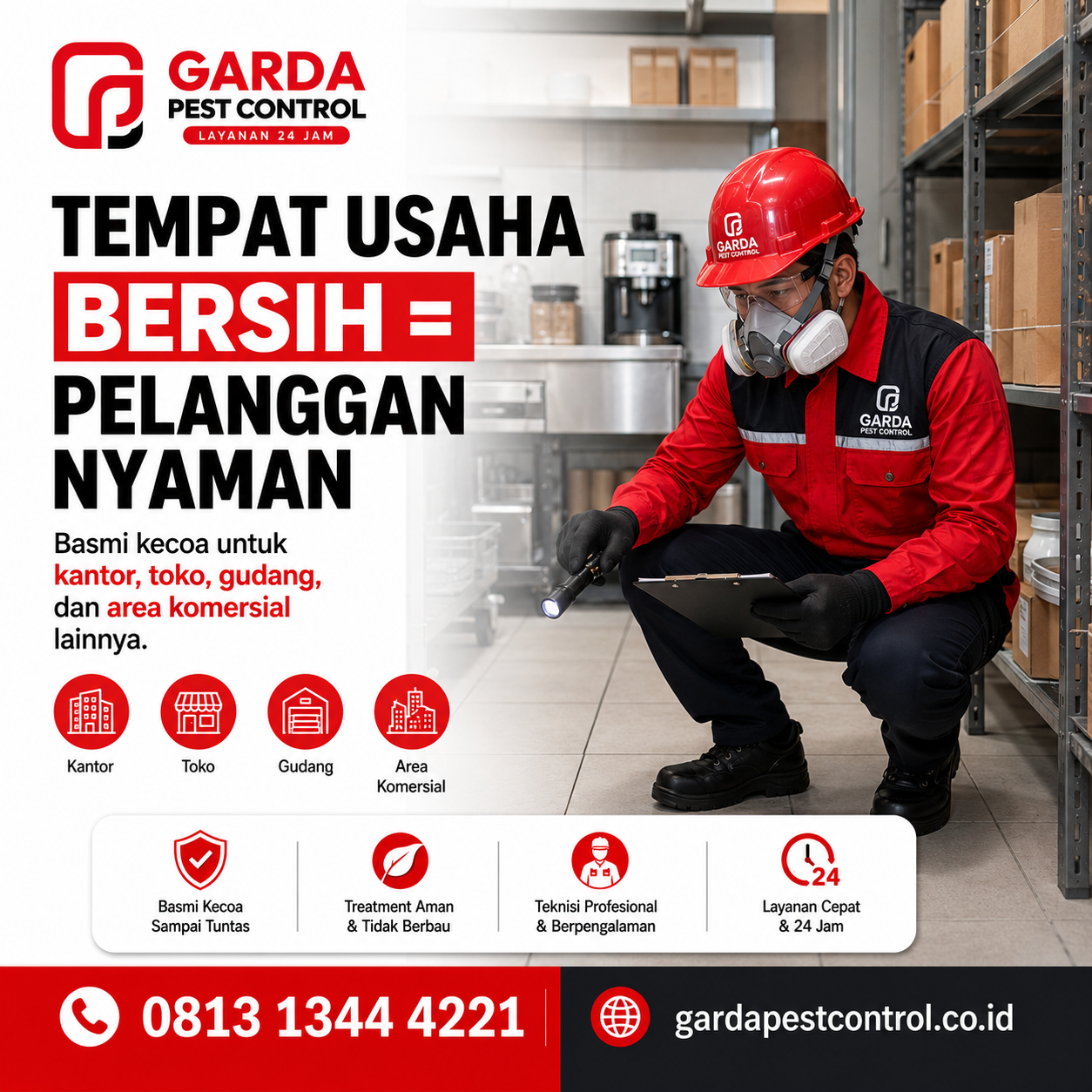 Jasa Pembasmi Kecoa Ambarawa Semarang Berpengalaman Profesional
