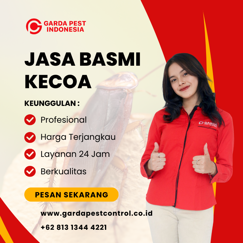 Jasa Pembasmi Kecoa di Bandung