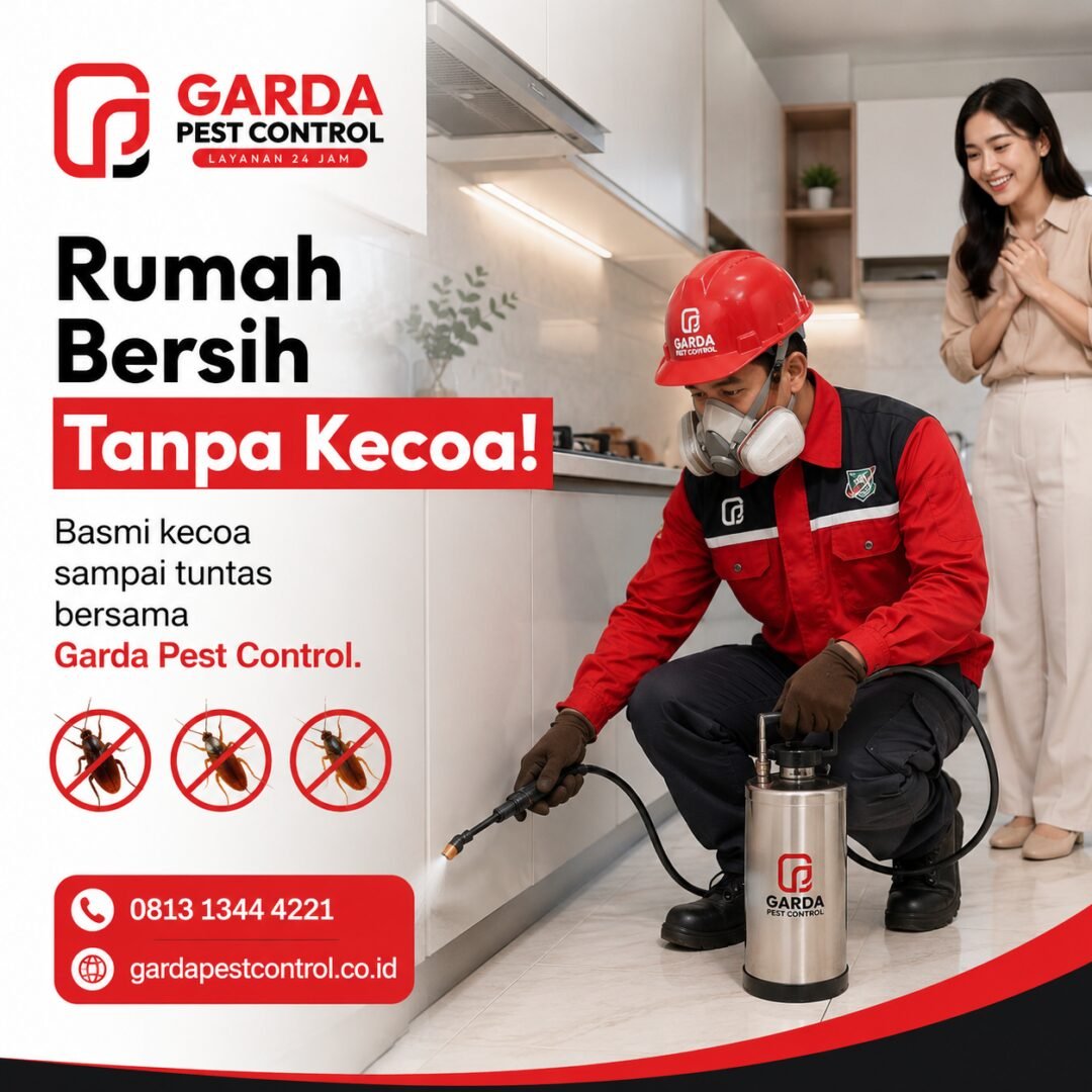 Jasa Pembasmi Kecoa Kendal Bergaransi Terpercaya