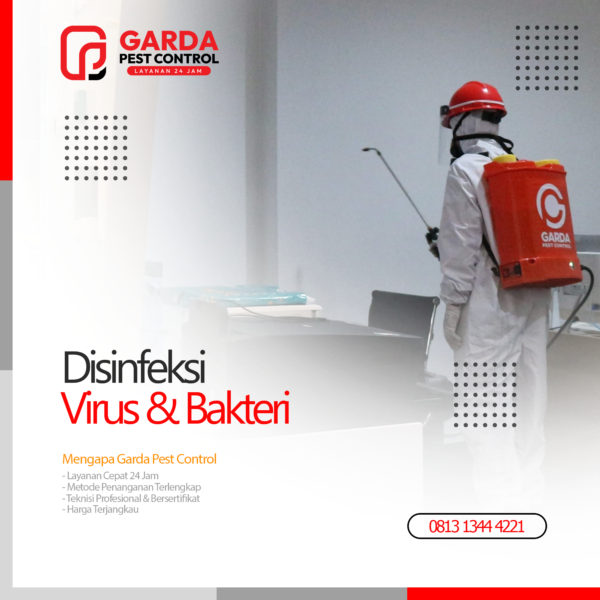 Layanan Disinfektan Rumah Pasca Banjir di Bekasi Barat, Timur & Utara