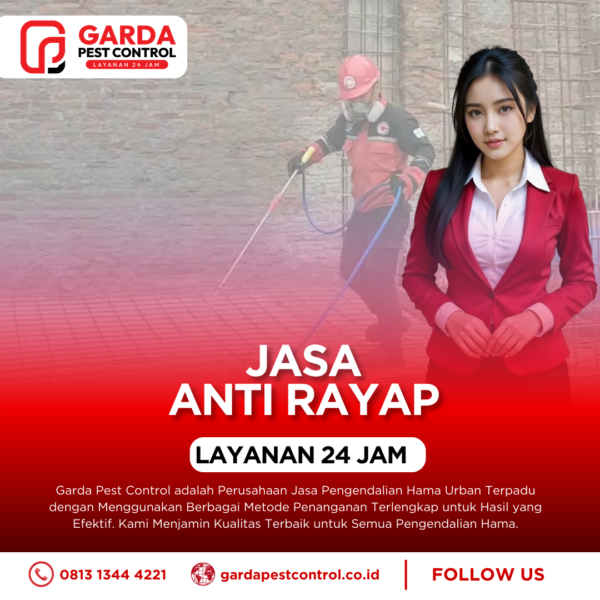 Jasa Pest Control di Bekasi Selatan Layanan Anti Rayap 24 Jam