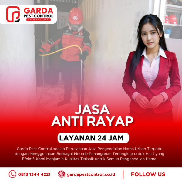 Jasa Pest Control di Bekasi Selatan Layanan Anti Rayap 24 Jam