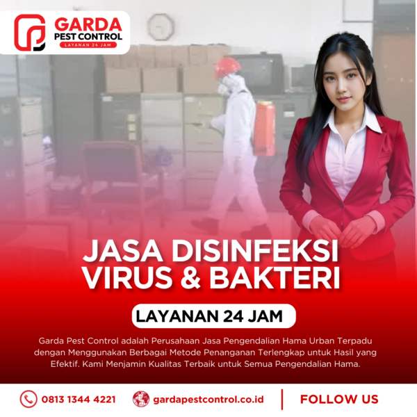 Darurat Pasca Banjir? Jasa Semprot Disinfektan Jakarta Barat Siap Datang
