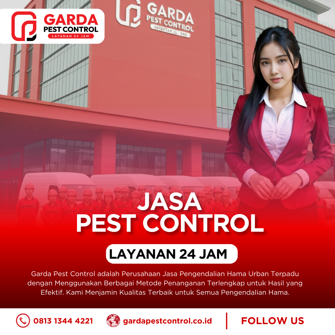 Layanan Garda Pest Control Bandung Terlengkap & 24 Jam