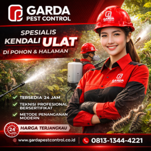 Jasa Pembasmi Ulat Bulu di Bandung Barat No.1 Pest Control Terdekat