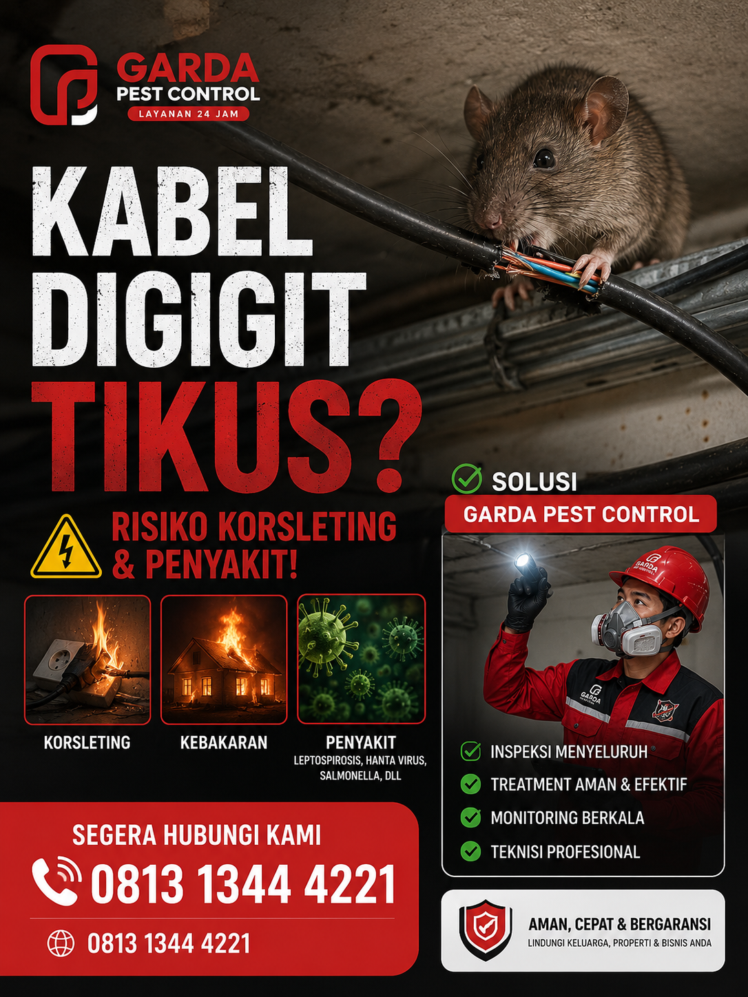 Jasa Pembasmi Tikus di Semarang Solusi Handal