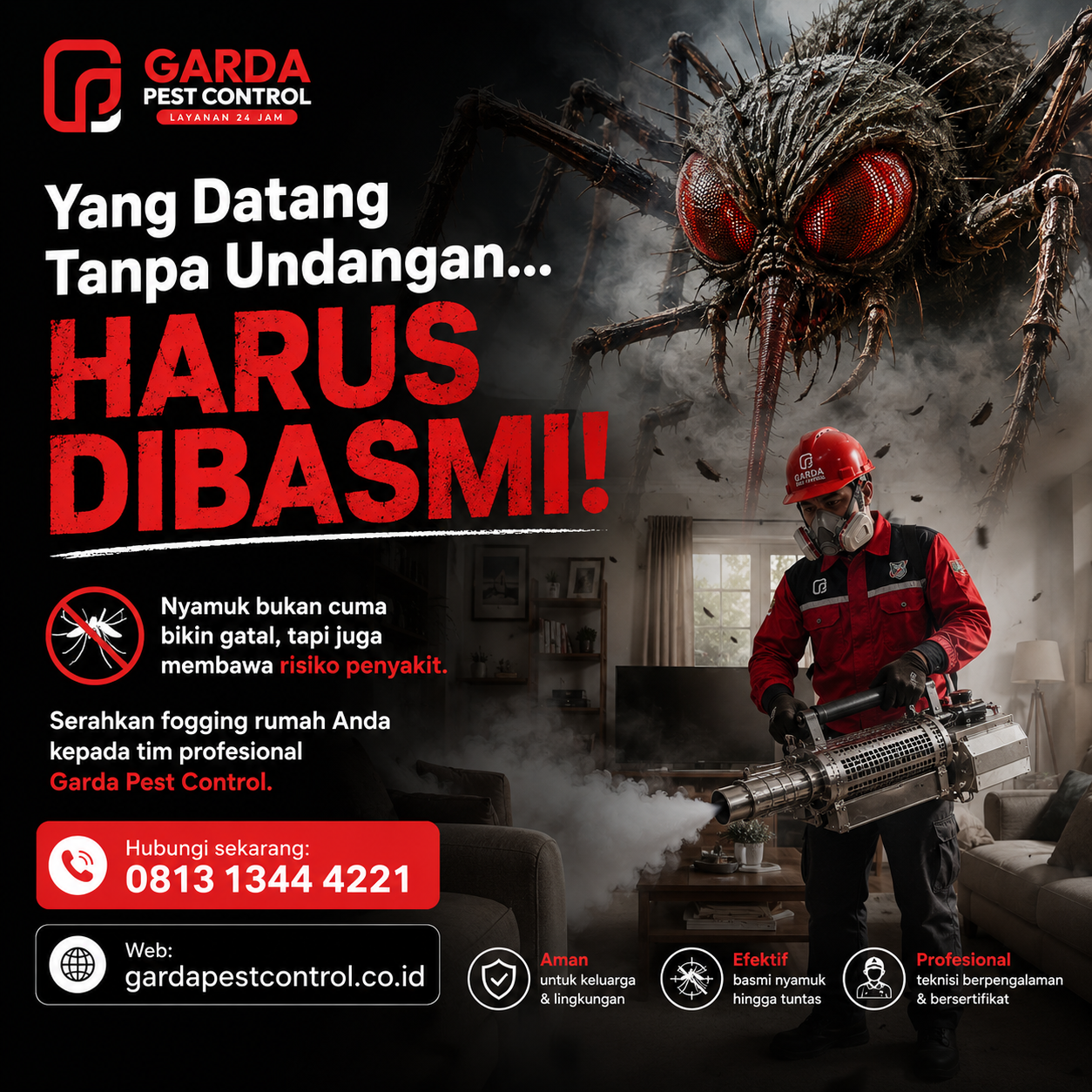 Jasa Fogging Nyamuk Yogyakarta Teknisi Berpengalaman
