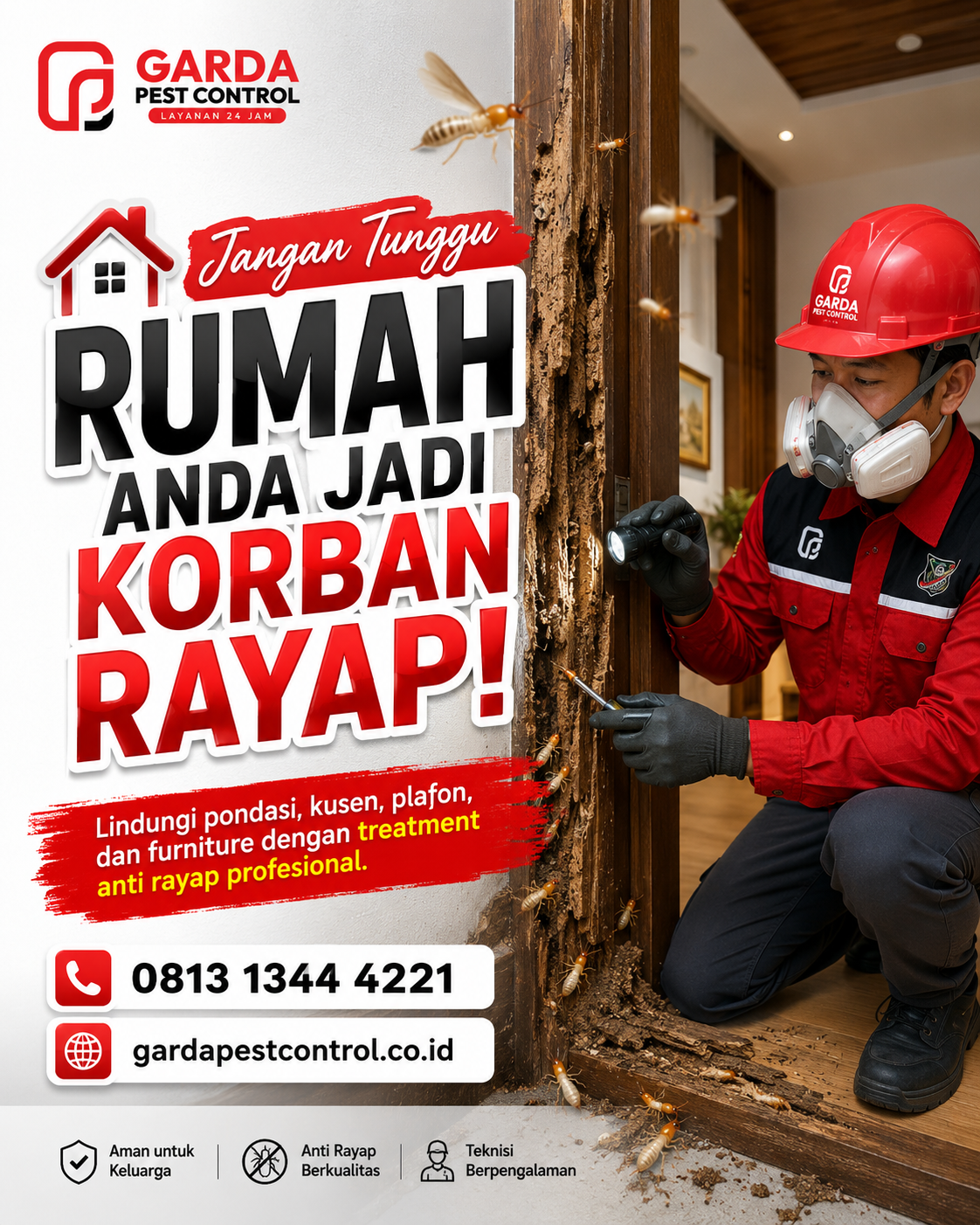 Jasa Anti Rayap Bandung