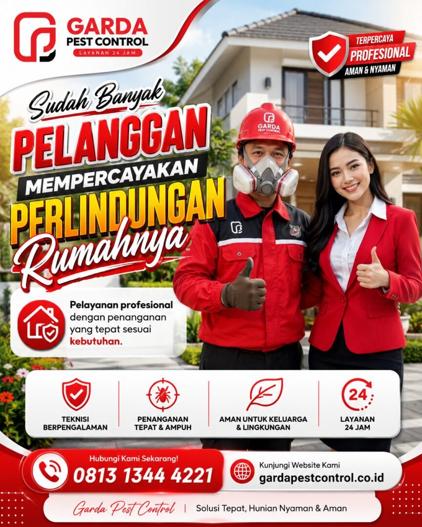 Garda Pest Control: Jasa Pembasmi Rayap Bergaransi Bandung, Melindungi Properti Anda Secara Menyeluruh