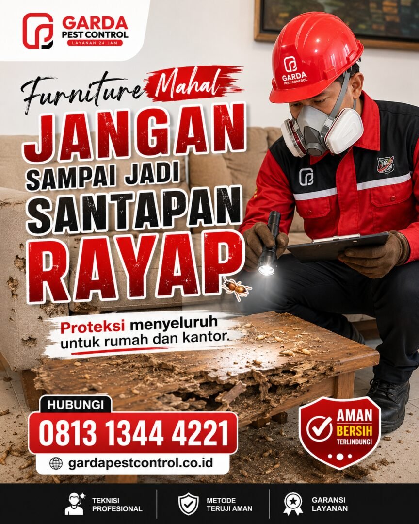 Perusahaan Anti Rayap Bandung: Garda Pest Control Solusi Handal untuk Properti Anda