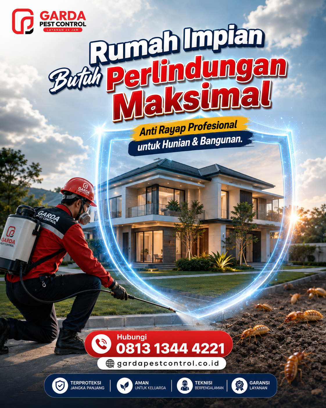 Jasa Anti Rayap di Sragen: Solusi Profesional untuk Properti Bebas Hama Rayap