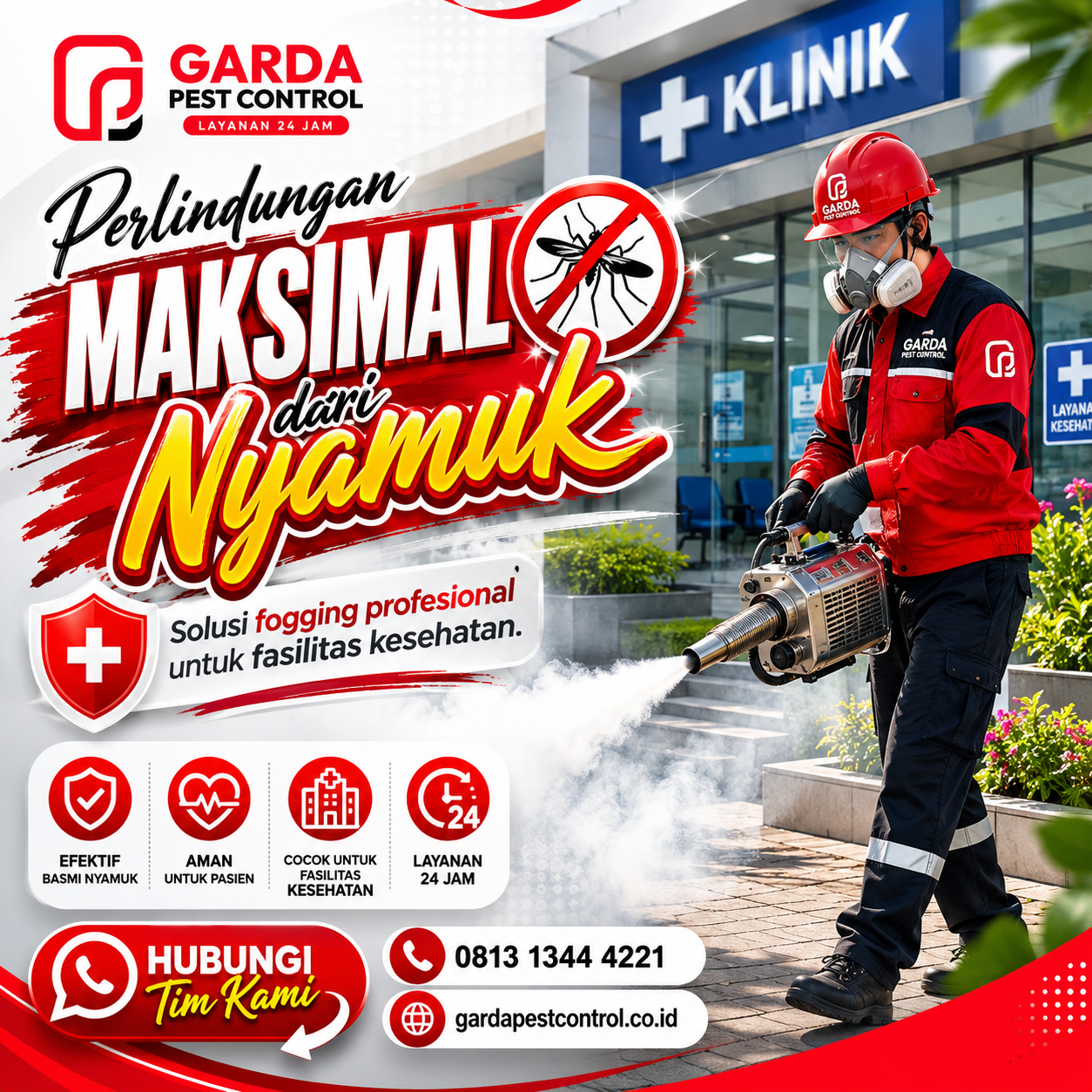 Jasa Fogging Nyamuk Pabrik dan Kantor Bandung untuk Perlindungan Area Kerja