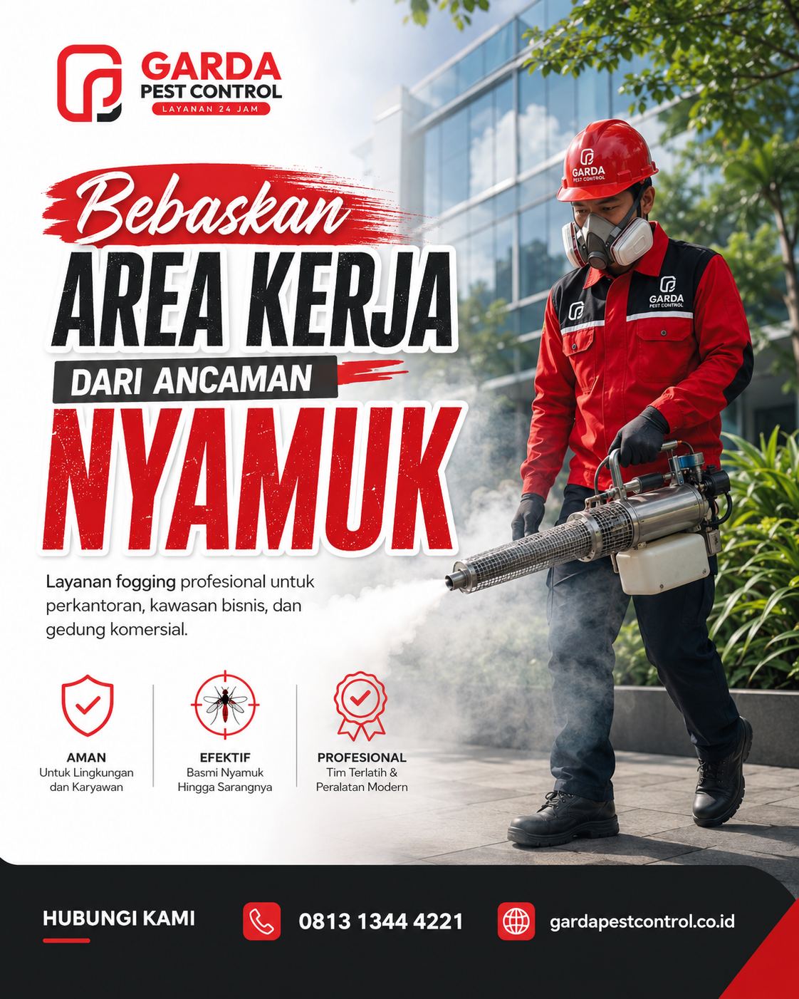 Garda Pest Control: Perusahaan Fogging Nyamuk Bandung Pilihan untuk Lingkungan Sehat