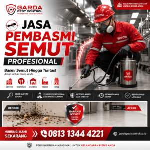 Jasa Pembasmi Semut di Solo: Garda Pest Control untuk Rumah Bebas Serangga Pengganggu