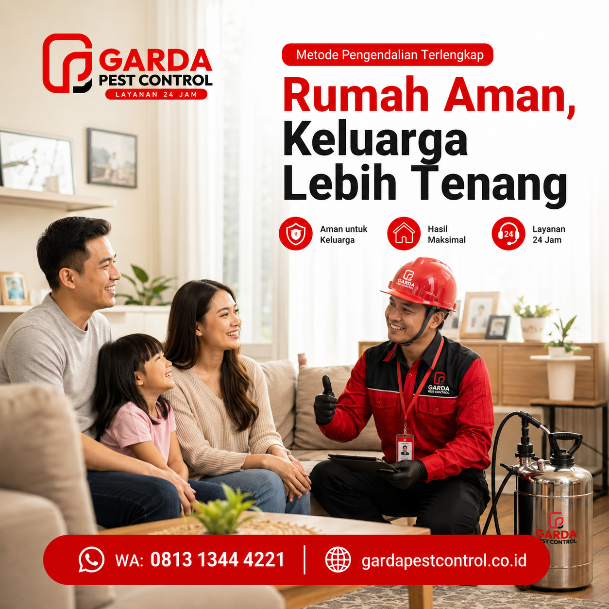 Jasa Anti Rayap Pra Konstruksi Bandung Bergaransi dari Garda Pest Control