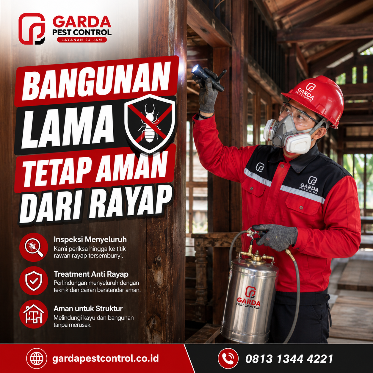 Jasa Anti Rayap Pra-konstruksi Bangunan di Malang: Perlindungan Tegas untuk Investasi Properti