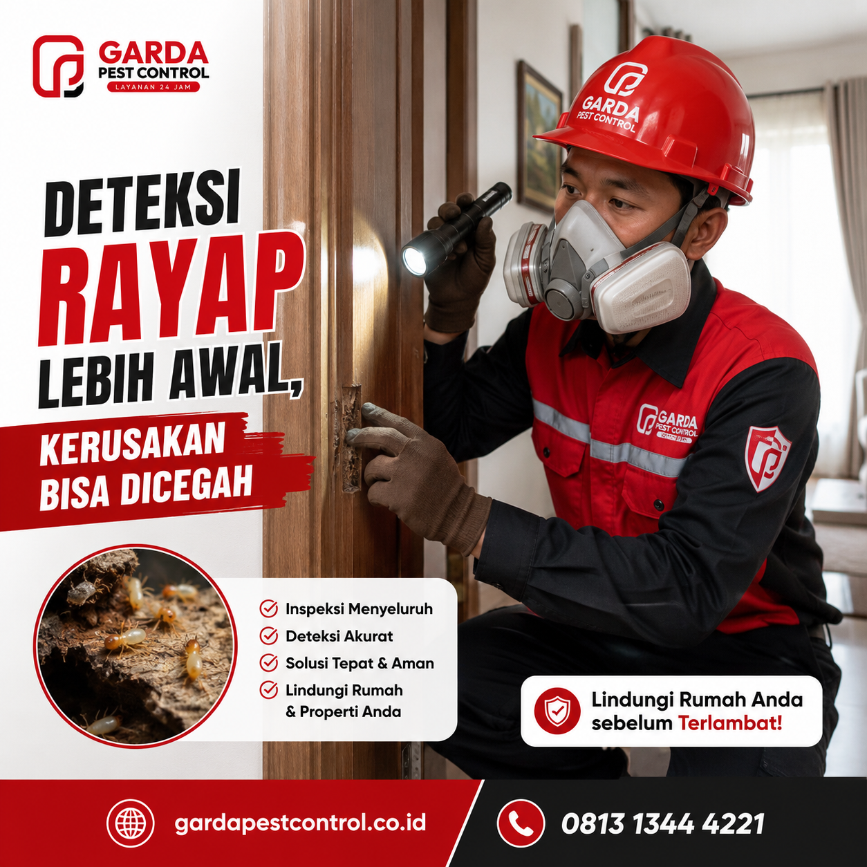 Harga Jasa Anti Rayap di Malang: Memahami Biaya dan Layanan Terbaik Garda Pest Control