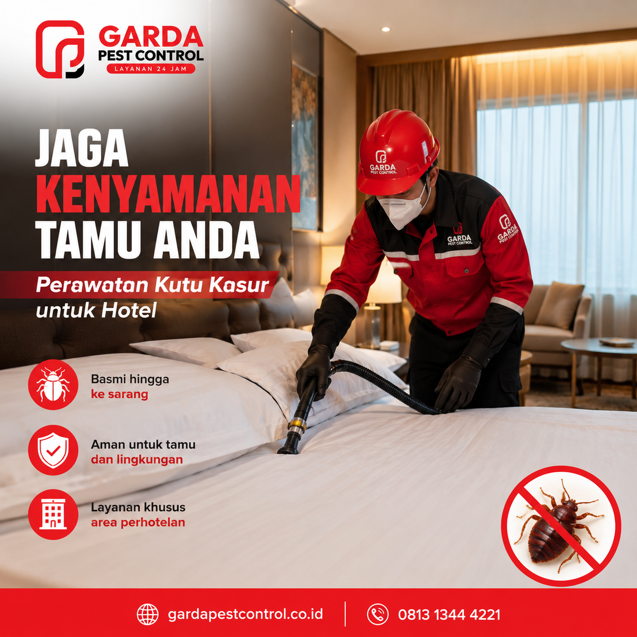 Pembasmi Kutu Kasur Bergaransi
