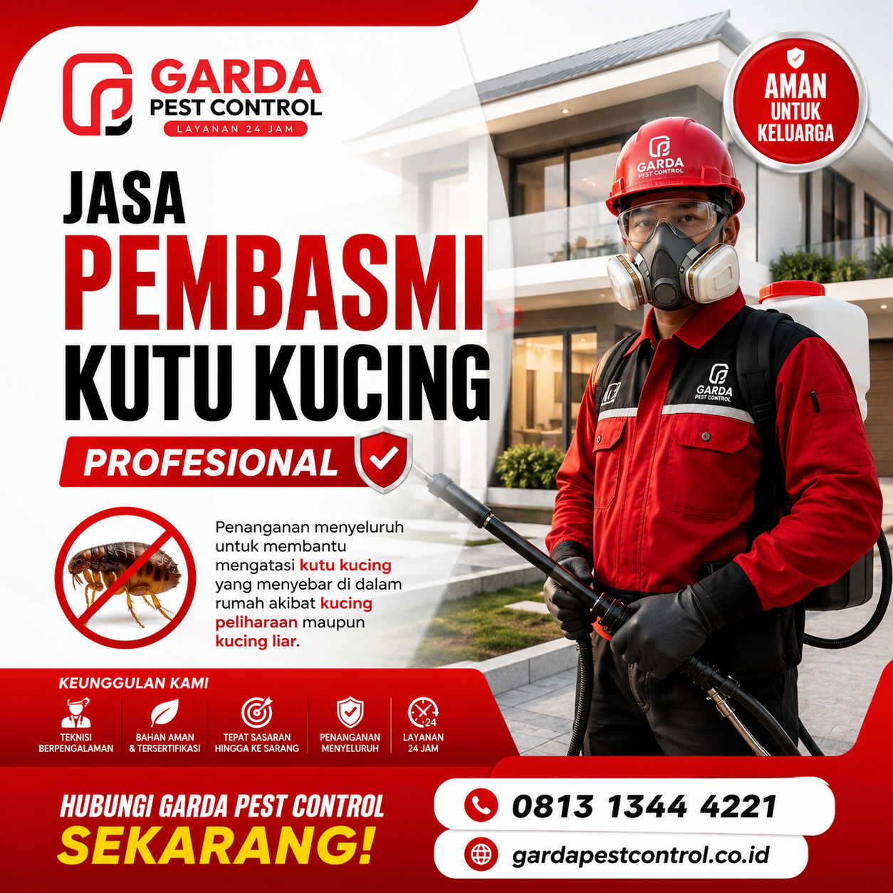 Jasa Pembasmi Kutu Kucing Area Solo