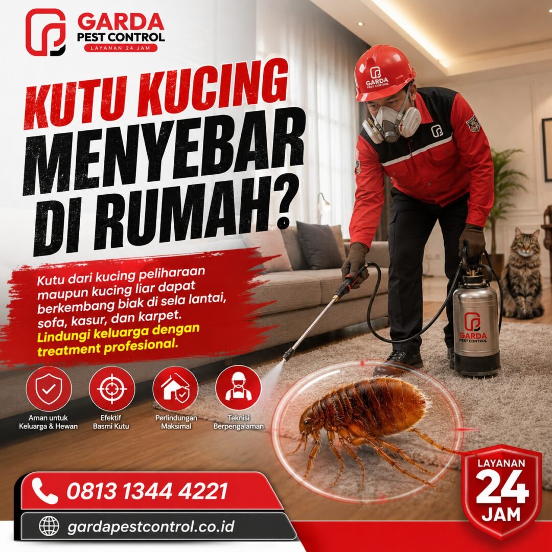 Jasa Pembasmi Kutu Kucing Cabang Solo