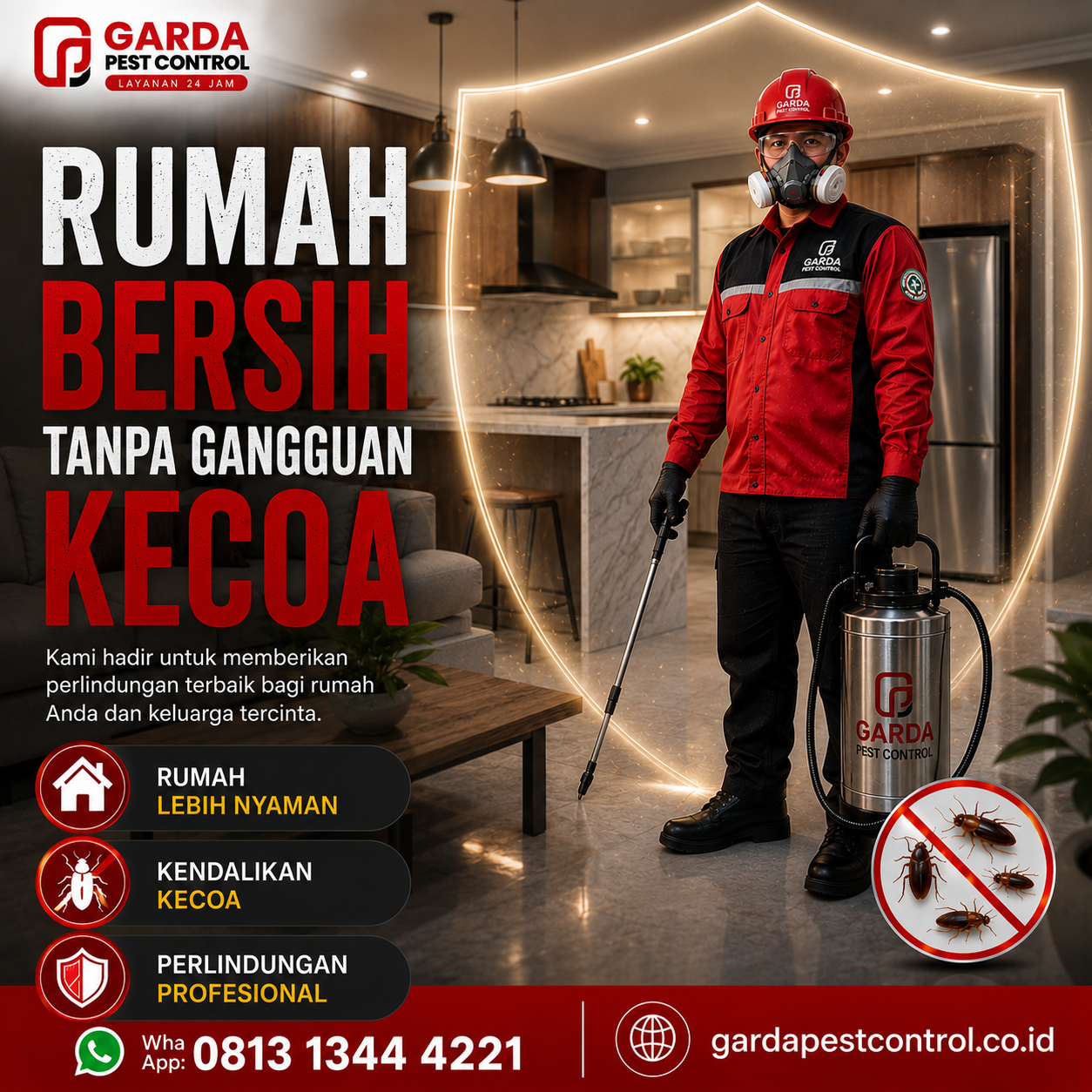 Jasa Basmi Kecoa Bandung Aman dan Efektif - Gambar 3
