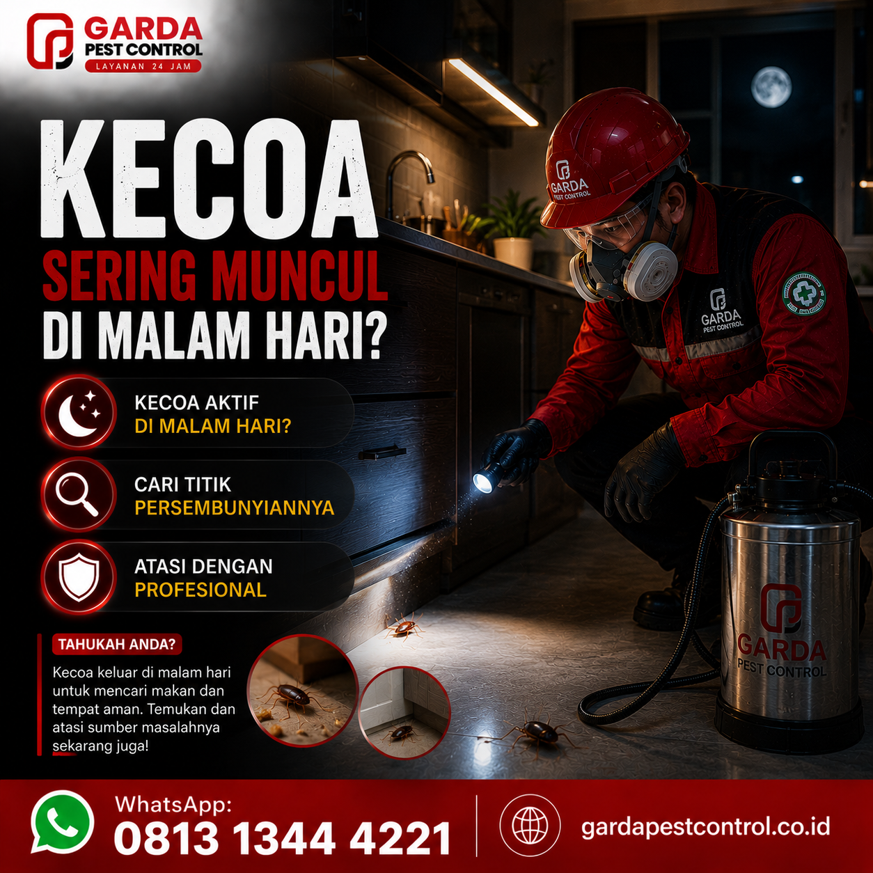 Jasa Basmi Kecoa Bandung Aman dan Efektif - Gambar 7