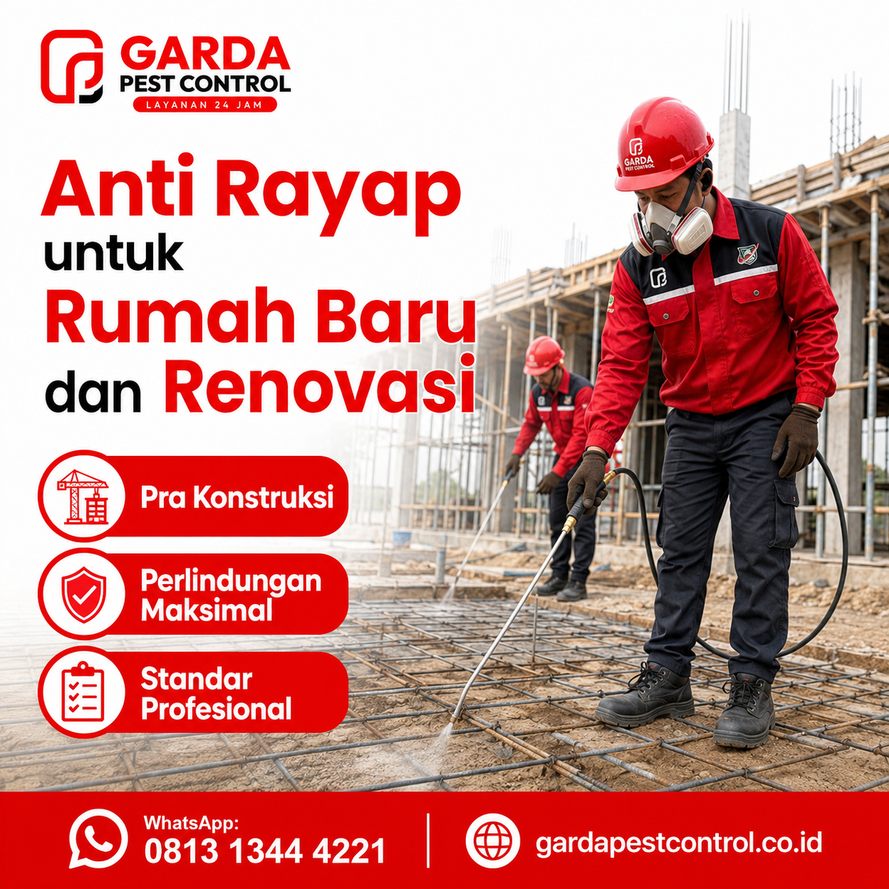 Layanan Jasa Anti Rayap Gedung Komersial Bandung untuk Keamanan Bangunan Bisnis