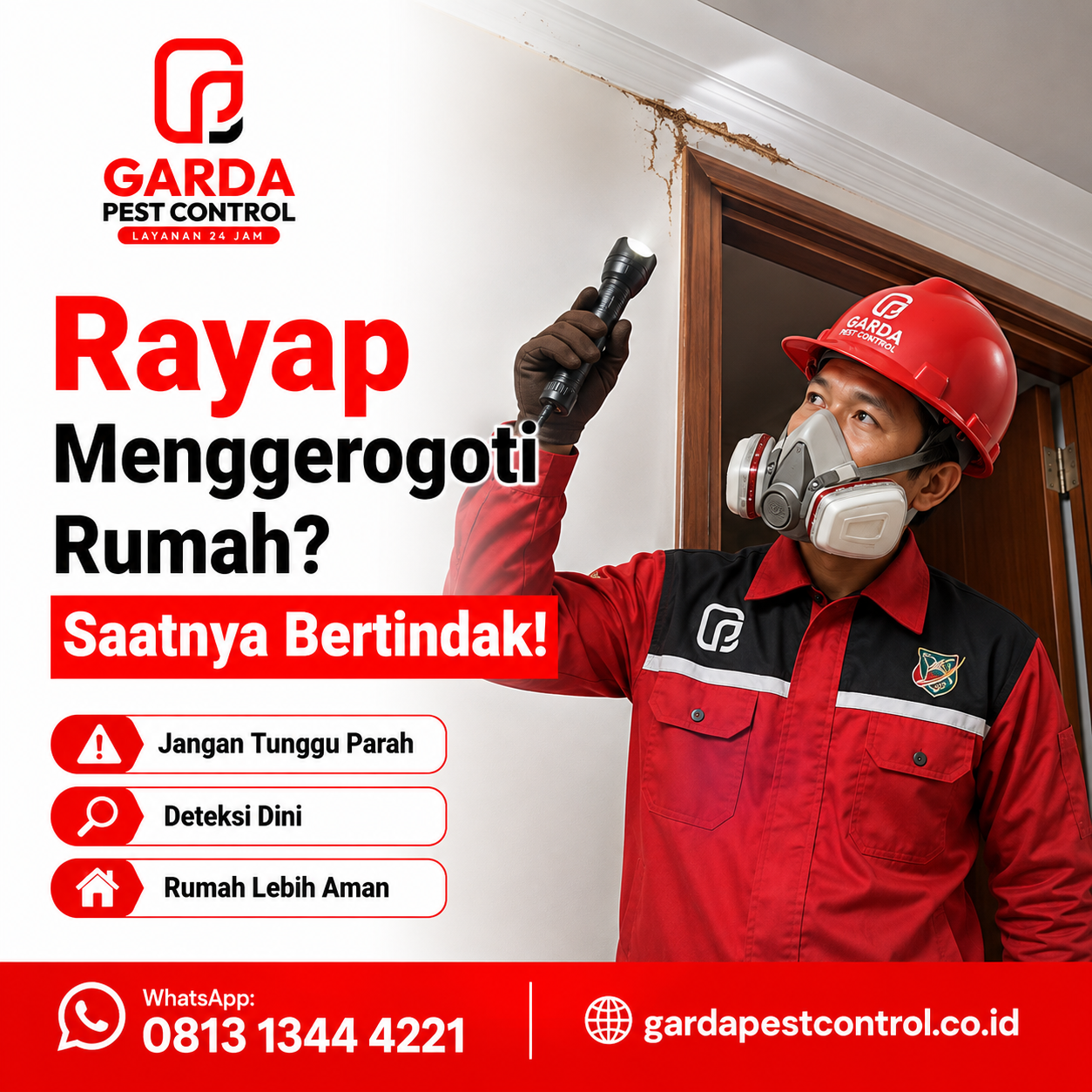 Biaya Jasa Anti Rayap per Meter di Bandung Terbaru & Murah
