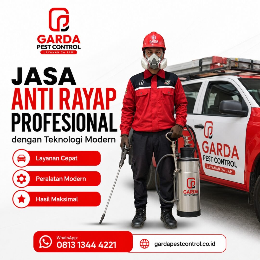 Biaya Jasa Anti Rayap per Meter di Bandung Terbaru & Murah
