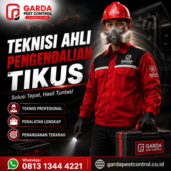 # Jasa Pembasmi Tikus di Bekasi Profesional dan BerkualitasTikus dapat menimbulkan masalah serius ketika mulai masuk ke rumah, kantor, gudang, restoran, atau tempat usaha. Selain mengganggu kenyamanan, tikus juga dapat merusak barang, mengotori area, dan mencari sumber makanan di berbagai sudut bangunan.Karena itu, penanganan tikus membutuhkan strategi yang tepat. Mengandalkan perangkap sederhana saja belum tentu menyelesaikan masalah, terutama ketika aktivitas tikus sudah cukup sering terlihat.**Jasa Pembasmi Tikus di Bekasi Profesional dan Berkualitas** dapat membantu Anda menangani masalah tersebut melalui pendekatan pengendalian hama yang lebih terarah. Garda Pest Control hadir sebagai salah satu pilihan layanan yang dapat Anda pertimbangkan untuk kebutuhan pengendalian tikus.## Mengapa Masalah Tikus Perlu Segera Ditangani?Tikus memiliki kemampuan beradaptasi dengan lingkungan sekitar manusia. Area yang menyediakan makanan, air, tempat berlindung, dan akses masuk dapat menarik tikus untuk datang kembali.Selain itu, tikus dapat bergerak melalui celah, area penyimpanan, plafon, gudang, saluran tertentu, maupun bagian bangunan yang jarang diperiksa.Jika Anda terus menemukan tanda aktivitas tikus, sebaiknya lakukan pemeriksaan lebih lanjut.Beberapa tanda yang umum antara lain:* Kotoran tikus di sekitar area tertentu.
* Suara gerakan pada plafon atau ruang tersembunyi.
* Kemasan makanan yang rusak.
* Bekas gigitan pada benda tertentu.
* Bau tidak sedap dari area yang jarang dibersihkan.
* Tikus terlihat secara langsung, terutama pada waktu tertentu.Dengan demikian, keberadaan satu ekor tikus dapat menjadi alasan untuk memeriksa kondisi lingkungan secara menyeluruh.## Jasa Pembasmi Tikus Bekasi untuk Berbagai KebutuhanKebutuhan pengendalian tikus berbeda pada setiap bangunan. Rumah memiliki karakteristik yang berbeda dengan gudang atau tempat usaha. Oleh sebab itu, petugas perlu menyesuaikan penanganan dengan kondisi lokasi.### Pembasmi Tikus untuk RumahRumah sering menyediakan berbagai sumber makanan dan tempat berlindung bagi tikus. Dapur, area penyimpanan, plafon, serta bagian belakang perabot dapat menjadi lokasi yang perlu diperiksa.Penanganan yang tepat membantu mengurangi aktivitas tikus sekaligus menemukan area yang berpotensi menjadi jalur masuk.### Pengendalian Tikus untuk KantorKantor juga membutuhkan lingkungan yang bersih dan nyaman. Aktivitas tikus dapat mengganggu area kerja, terutama jika terdapat ruang penyimpanan makanan atau dokumen.Karena itu, pemeriksaan area pantry, gudang kecil, ruang penyimpanan, dan jalur tersembunyi menjadi bagian penting dalam pengendalian.### Jasa Pembasmi Tikus untuk GudangGudang memiliki banyak area penyimpanan serta barang yang dapat menjadi tempat berlindung tikus. Kondisi tersebut membuat pengendalian membutuhkan perhatian lebih pada titik akses dan area yang jarang tersentuh aktivitas manusia.Selain itu, pengelola gudang perlu menjaga kebersihan dan kerapian penyimpanan agar lingkungan tidak semakin menarik bagi tikus.### Pembasmi Tikus untuk Tempat UsahaRestoran, toko, kafe, dan tempat usaha lainnya perlu menjaga kebersihan area operasional. Kehadiran tikus dapat mengganggu kenyamanan pelanggan dan aktivitas karyawan.Oleh karena itu, pengendalian tikus sebaiknya menjadi bagian dari upaya menjaga kebersihan lingkungan usaha.## Bagaimana Proses Pengendalian Tikus?Layanan pembasmi tikus profesional tidak hanya berfokus pada menangkap tikus. Petugas perlu memahami kondisi lokasi dan aktivitas hama terlebih dahulu.Secara umum, prosesnya dapat mencakup beberapa tahapan berikut:1. **Pemeriksaan lokasi**
Petugas mencari tanda aktivitas tikus, area persembunyian, sumber makanan, serta kemungkinan jalur masuk.2. **Identifikasi titik rawan**
Selanjutnya, petugas menentukan area yang membutuhkan perhatian berdasarkan kondisi di lapangan.3. **Penentuan metode pengendalian**
Metode dapat menyesuaikan tingkat aktivitas tikus, karakter bangunan, serta kondisi lingkungan.4. **Penempatan perangkat pengendalian**
Perangkat atau metode pengendalian ditempatkan pada titik yang sesuai agar penanganan berjalan lebih terarah.5. **Pemantauan**
Pemantauan membantu mengetahui perkembangan aktivitas tikus setelah penanganan awal.Pendekatan tersebut membuat proses pengendalian lebih terencana daripada sekadar meletakkan perangkap secara acak.## Mengapa Memilih Jasa Pembasmi Tikus Profesional?Membasmi tikus membutuhkan lebih dari sekadar mengejar atau menangkap hama yang terlihat. Tikus yang muncul di satu area dapat memiliki jalur aktivitas di tempat lain.Karena itu, jasa pest control profesional dapat membantu Anda melihat masalah dari sisi yang lebih menyeluruh.Beberapa manfaat menggunakan layanan profesional antara lain:* **Pemeriksaan area secara lebih terarah.**
* **Identifikasi titik aktivitas tikus.**
* **Pemilihan metode sesuai kondisi lokasi.**
* **Penanganan yang lebih sistematis.**
* **Pemantauan untuk melihat perkembangan aktivitas hama.**Selain itu, Anda tidak perlu menghabiskan banyak waktu mencoba berbagai cara secara mandiri tanpa mengetahui sumber masalahnya.## Tips Mengurangi Risiko Tikus Datang KembaliPengendalian hama akan lebih optimal jika Anda juga menjaga kondisi lingkungan. Setelah penanganan, lakukan beberapa langkah sederhana berikut:* Simpan makanan dalam wadah tertutup.
* Bersihkan sisa makanan dengan segera.
* Jangan menumpuk sampah terlalu lama.
* Rapikan barang yang menumpuk di gudang.
* Periksa celah pada pintu, dinding, dan bagian bangunan lainnya.
* Jaga area penyimpanan tetap bersih dan rapi.
* Periksa area yang jarang digunakan secara berkala.Namun, jika aktivitas tikus tetap muncul, pemeriksaan profesional dapat membantu menemukan penyebab yang lebih spesifik.## Garda Pest Control untuk Pengendalian TikusGarda Pest Control menyediakan layanan pengendalian hama yang dapat digunakan untuk kebutuhan properti sesuai kondisi lapangan.Jika Anda sedang mencari **jasa pembasmi tikus di Bekasi profesional dan berkualitas**, Anda dapat menghubungi Garda Pest Control untuk mendapatkan informasi layanan dan penanganan yang sesuai kebutuhan.Jangan menunggu aktivitas tikus semakin mengganggu. Semakin cepat Anda mengenali titik masalah, semakin mudah Anda menentukan langkah pengendalian yang tepat.**Hubungi Garda Pest Control melalui:**🌐 Website: https://gardapestcontrol.co.id/
📞 HP: **0813 1344 4221**## FAQ Jasa Pembasmi Tikus di Bekasi Profesional dan Berkualitas### Apakah jasa pembasmi tikus cocok untuk rumah?Ya. Layanan pengendalian tikus dapat menjadi pilihan ketika Anda menemukan tanda aktivitas tikus di rumah dan membutuhkan penanganan yang lebih terarah.### Kapan saya perlu menggunakan jasa pembasmi tikus?Anda dapat mempertimbangkan layanan profesional ketika tikus sering terlihat, muncul kotoran, terdapat bekas gigitan, atau aktivitas tikus terus berulang meskipun sudah mencoba penanganan sederhana.### Apakah jasa pembasmi tikus hanya untuk rumah?Tidak. Kebutuhan pengendalian tikus juga dapat muncul di kantor, gudang, toko, restoran, kafe, dan berbagai jenis properti lainnya.### Apakah satu kali penanganan langsung menyelesaikan masalah tikus?Hasil penanganan bergantung pada kondisi lokasi dan tingkat aktivitas tikus. Karena itu, pemeriksaan serta pemantauan kondisi area menjadi bagian penting dalam proses pengendalian.### Bagaimana cara menghubungi Garda Pest Control?Anda dapat menghubungi Garda Pest Control melalui website **https://gardapestcontrol.co.id/** atau nomor **0813 1344 4221** untuk mendapatkan informasi mengenai layanan pembasmi tikus.
