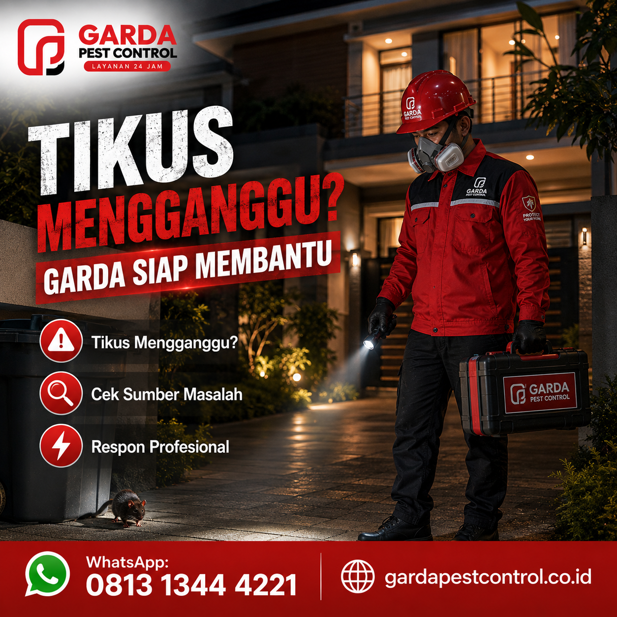 Jasa Pembasmi Tikus Restoran dan Tempat Usaha Bandung