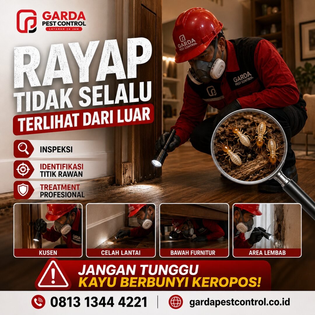 Jasa Pembasmi Rayap di Solo Murah dan Bergaransi